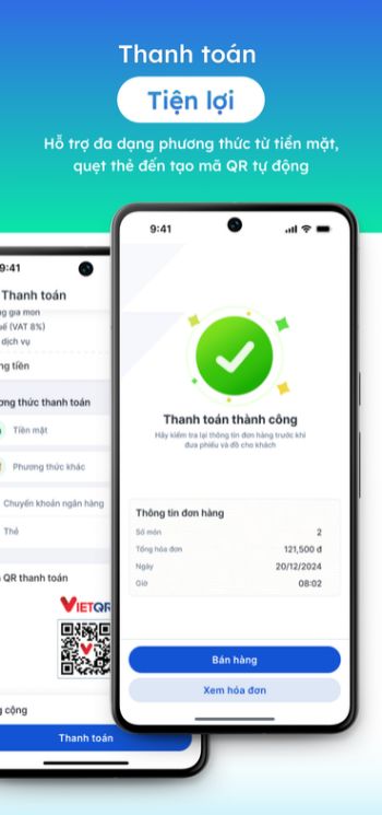 Hỗ trợ nhiều phương thức thanh toán