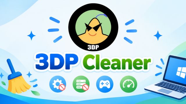 3DP Cleaner hỗ trợ đóng các tác vụ chạy ngầm để giải phóng bộ nhớ và tăng tốc máy tính