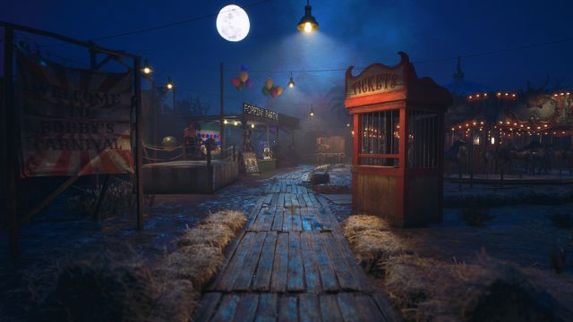 Did You See That? là game kinh dị tâm lý hợp tác 2 người trong hội chợ ma quái