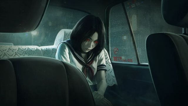 Road to Jukai là game kinh dị tâm lý Nhật Bản chủ đề lái xe taxi đêm