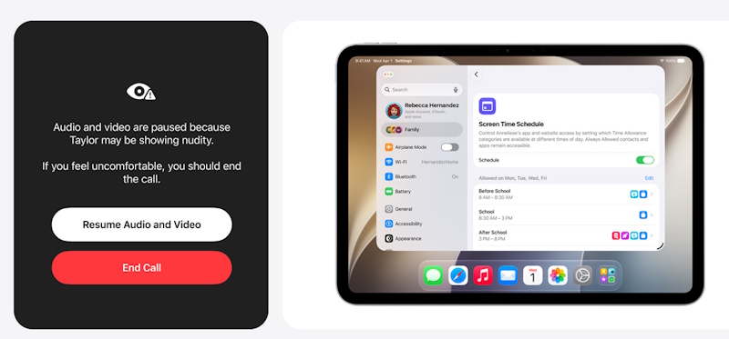  Cha mẹ có thể xem và phê duyệt trang web khi trẻ truy cập