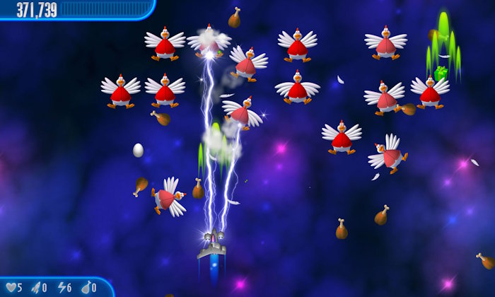 Chicken Invaders 3 for Linux là trò chơi bắn gà vui nhộn