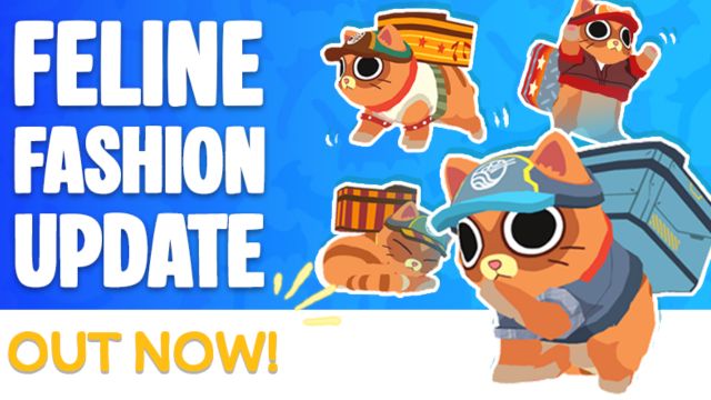 Bản cập nhật Feline Fashion chủ đề mèo con đáng yêu cho KuloNiku