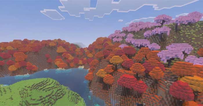 Poplar Tree trong Minecraft