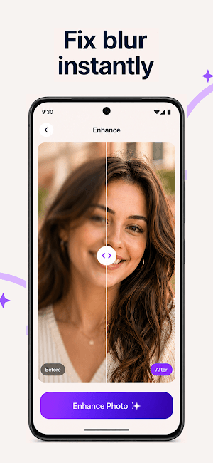PhotoBoost làm nét ảnh nhanh chóng