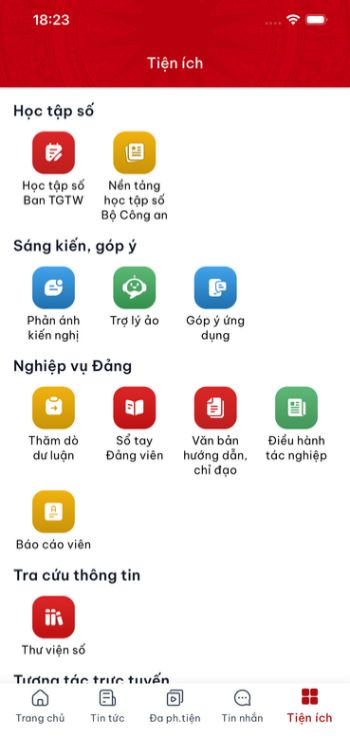 Tích hợp nhiều tiện ích