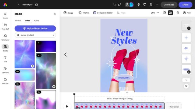 Adobe Express là công cụ chỉnh sửa ảnh, video, thiết kế đồ họa... nhanh bằng AI