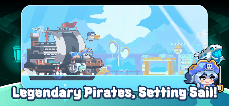 Xây dựng đội cướp biển huyền thoại, chinh phục đại dương trong game Lucky Pirates - Ahoy!!