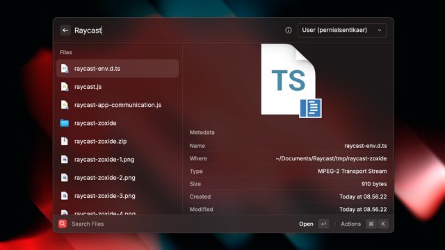 Raycast vừa là launcher vừa là công cụ hiệu suất để tự động hóa các thao tác máy tính cơ bản