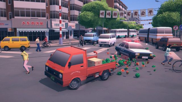 SHIFU: Traffic Masters là trò chơi mô phỏng lái xe bối cảnh Trung Quốc thập niên 90
