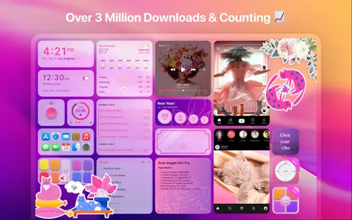 Hàng triệu người đã tải WidgetWall for Mac