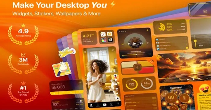 Widgetwall * Tải Widget, Sticker và Wallpaper cho Mac