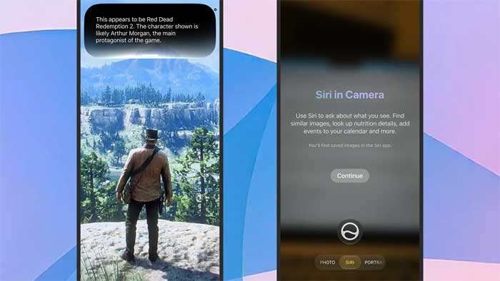Siri trong Camera