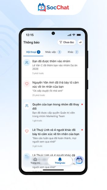 Hệ thống thông báo