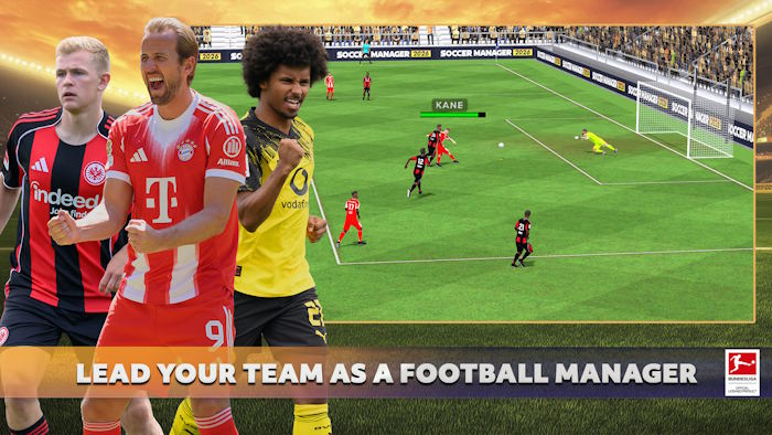 Thể hiện tài năng quản lý bóng đá của bạn trong Soccer Manager 2026