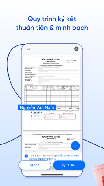 Quy trình ký kết thuận tiện