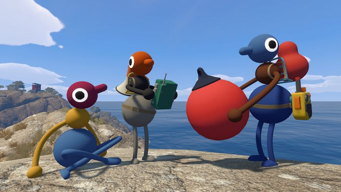 Big Walk là game phiêu lưu co-op trực tuyến vui nhộn 