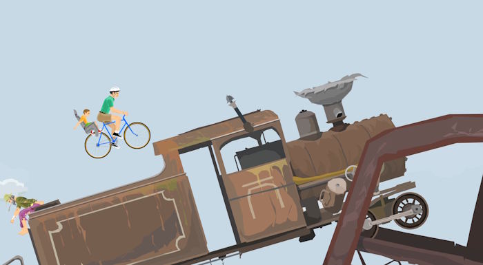 Happy Wheels là phiên bản PC độc lập, không quảng cáo của web game kinh điển
