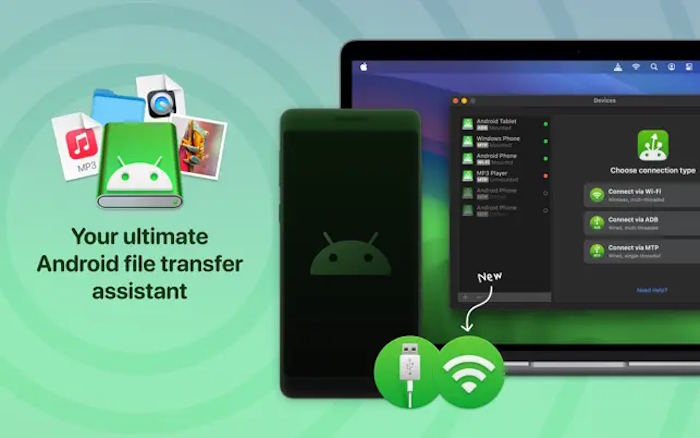 MacDroid là tiện ích chuyển file giữa Android và Mac
