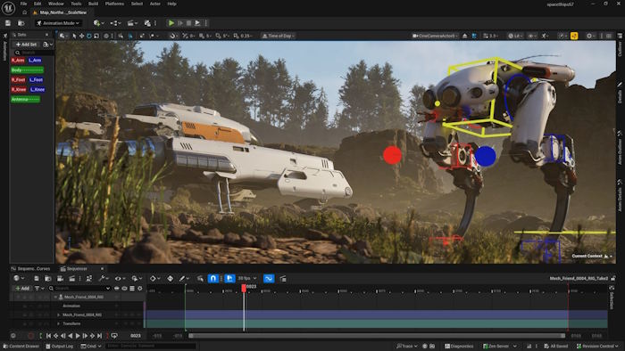 Unreal Engine (UE) là engine đồ họa 3D thời gian thực