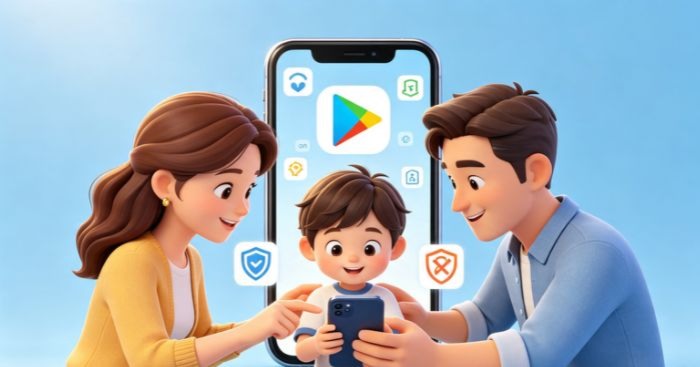 Mẹo kích hoạt Chế độ kiểm soát của cha mẹ trên Google Play