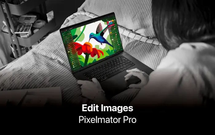 Chỉnh sửa ảnh với Pixelmator Pro