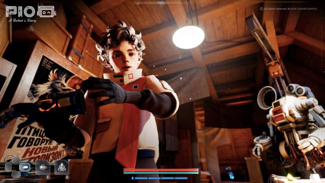 PIO: A Robot’s Story là tựa game phiêu lưu hành động viễn tưởng dựa trên cốt truyện