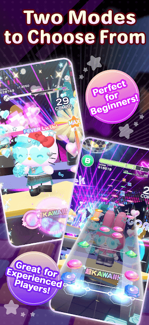 Sanrio Kawaii Me Live có 2 chế độ chơi để bạn lựa chọn