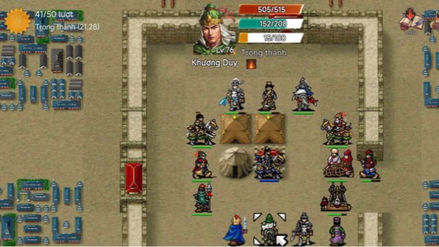 Game nhập vai chiến thuật (SRPG) lấy đề tài lịch sử Tam Quốc
