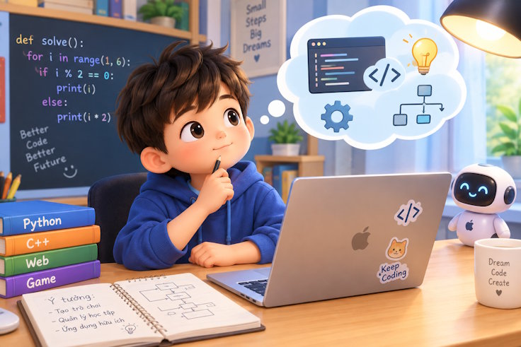 Scratch giúp trẻ phát triển kỹ năng tư duy logic