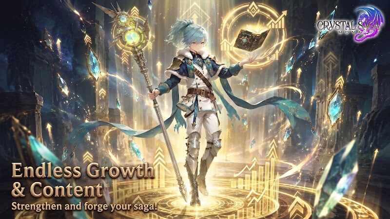 Crystal Saga chính thức trở lại di động với game mới Crystal Saga Nova