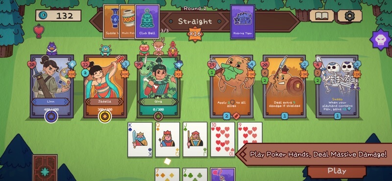 Xây dựng bộ bài và chơi với cơ chế Poker trong game DDeckbane