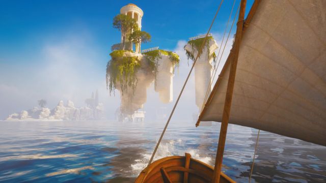 Seaforge: Shores of Atlantis là game sinh tồn phiêu lưu bên bờ Địa Trung Hải đầy nắng và gió