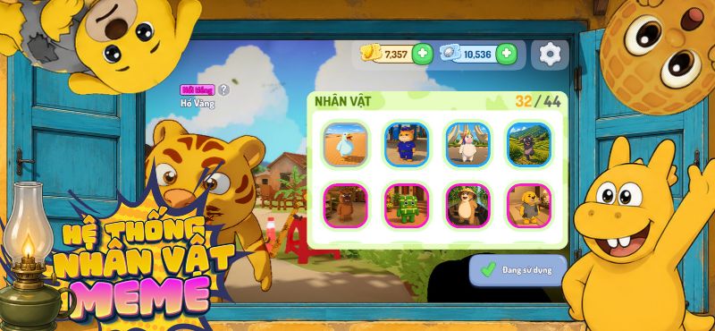 Nhiều skin được thiết kế dựa trên nhiều meme nổi tiếng tại Việt Nam