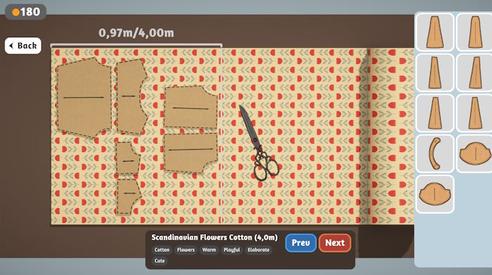 Game lấy cảm hứng từ nghề may trong thực tế