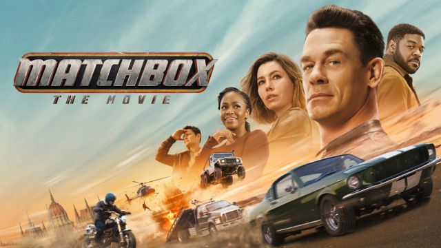 Poster phim hài hành động Mỹ Matchbox: The Movie lấy cảm hứng từ dòng xe đồ chơi Matchbox của Mattel