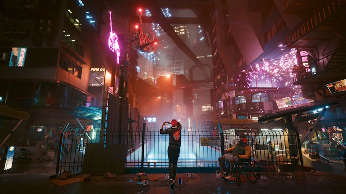 Game lấy bối cảnh tại siêu đô thị công nghệ Night City