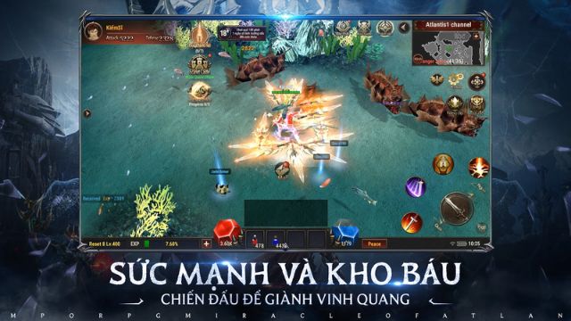 Sức mạnh và kho báu, chiến đấu đề giành vinh quang
