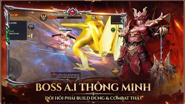Boss AI thông minh, đòi hỏi Build đúng, combat thật