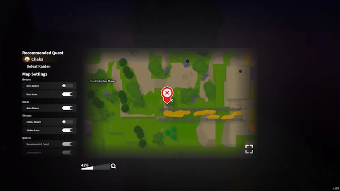 Vị trí tìm thấy phụ kiện Nightfall trong game Roblox Slayers 2