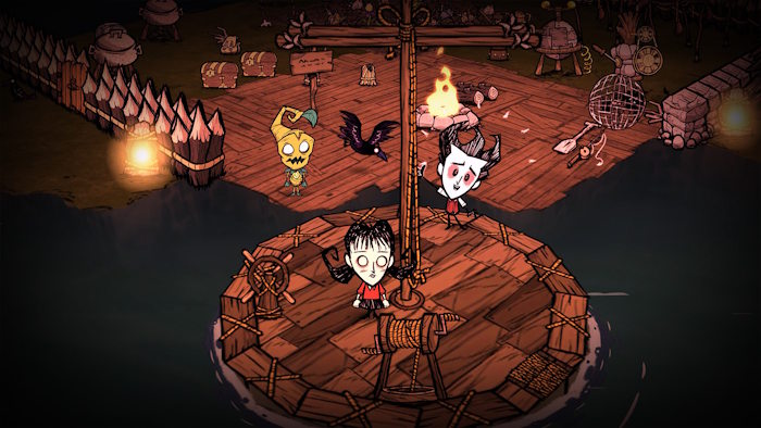 Don't Starve Together là bản mở rộng nhiều người chơi của Don't Starve