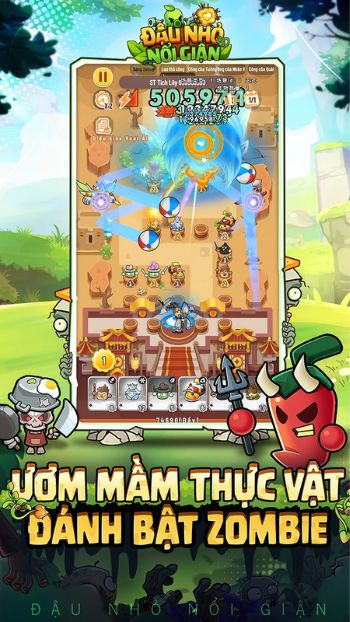 Ươm mầm thực vật, đạn bật Zombie