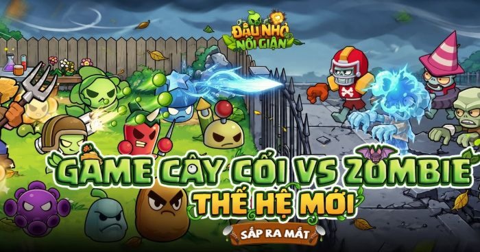 Đậu Nhỏ Nổi Giận * Game chiến thuật, ghép merge thực vật vui nhộn