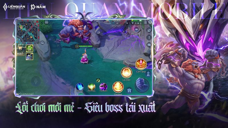 Lối chơi mới mẻ - Siêu boss tái xuất