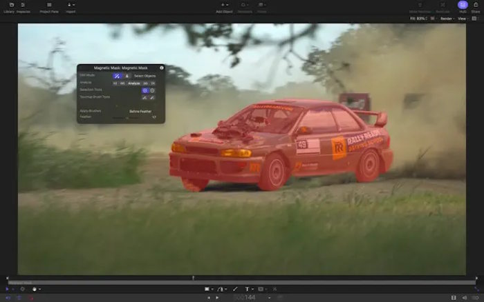 Motion được thiết kế dành cho các biên tập viên video