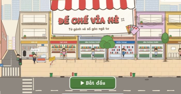 Đế Chế Vỉa Hè * Game mô phỏng chủ đề quản lý kinh doanh vỉa hè