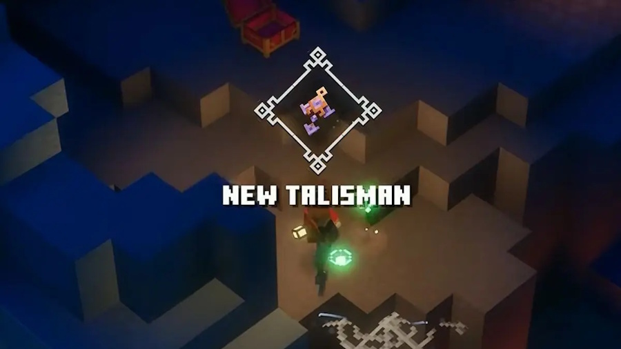 Bùa hộ mệnh bí mật trong game Minecraft Dungeon 2