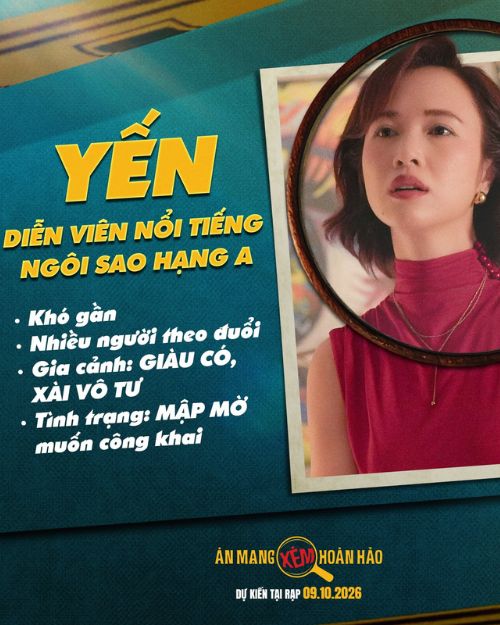 Vũ Ngọc Anh đóng vai Yến