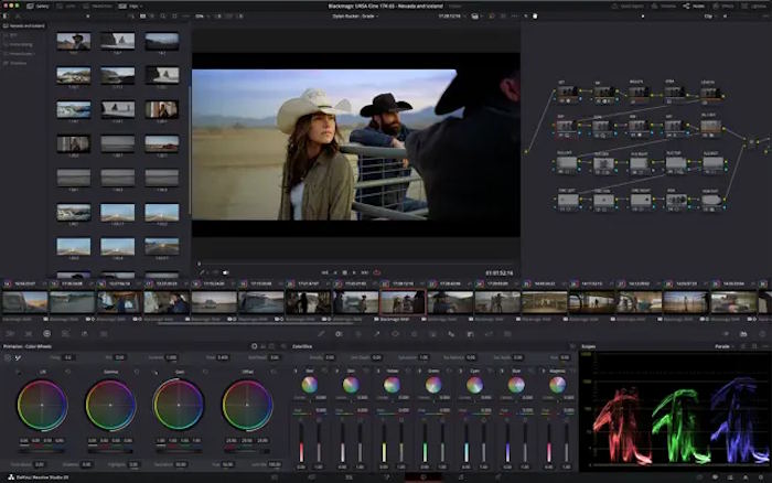 DaVinci Resolve Studio hoàn hảo cho cả biên tập ngoại tuyến và hoàn thiện trực tuyến
