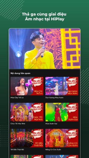 Thả ga cùng giai điệu âm nhạc